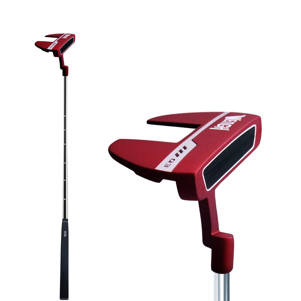 WENGH golf mallet putter head 34-inch design for stable alignment and balanced strokes