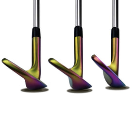 WENGH CNC milled face increases friction for greater spin potential.