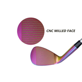 WENGH stainless-head construction provides solid feel on tight lies.