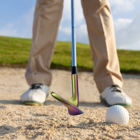 WENGH stepped shaft enhances stability and forgiving distance control.