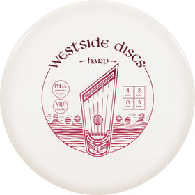 Westside Harp putter in white for precise, predictable putts.
