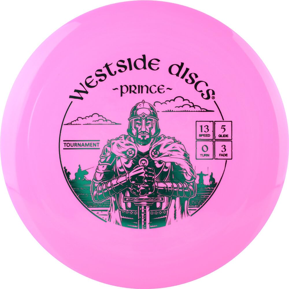 Westside Discs Prince distance driver pink for powerful throws with dependable fade
