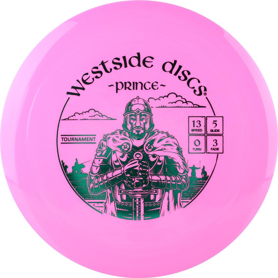 Westside Discs Prince distance driver pink for powerful throws with dependable fade