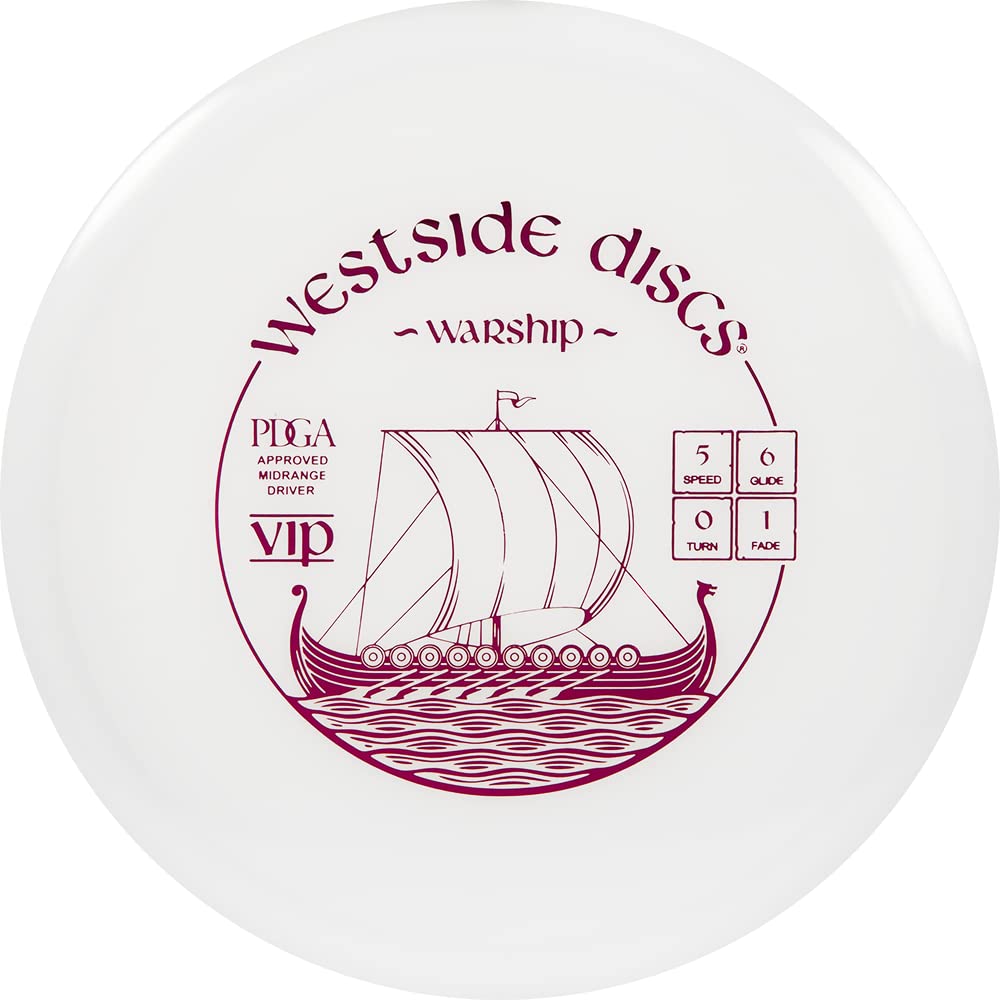 Westside VIP Warship close-up grip for precise, controlled throws