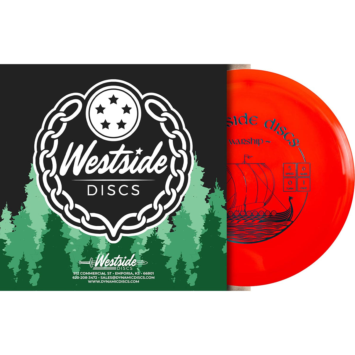 Westside Warship VIP plastic close-up translucent and durable