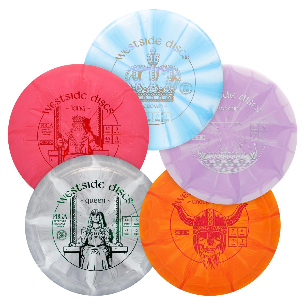 Westside Origio Burst starter set for beginners, complete on-course practice.