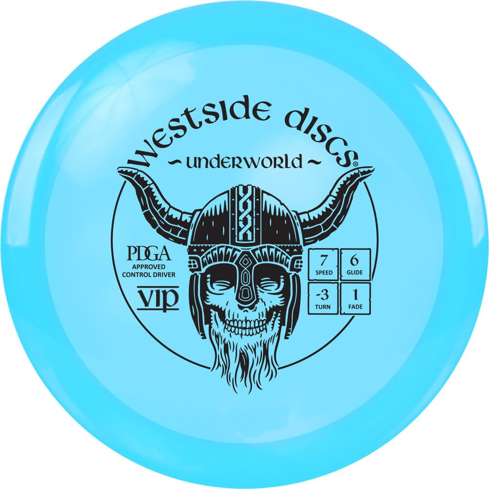 Westside Underworld fairway driver in VIP blue offers forgiving control for beginners.