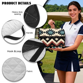 Wetoricau with a built-in handle and Velcro straps is easy to carry.