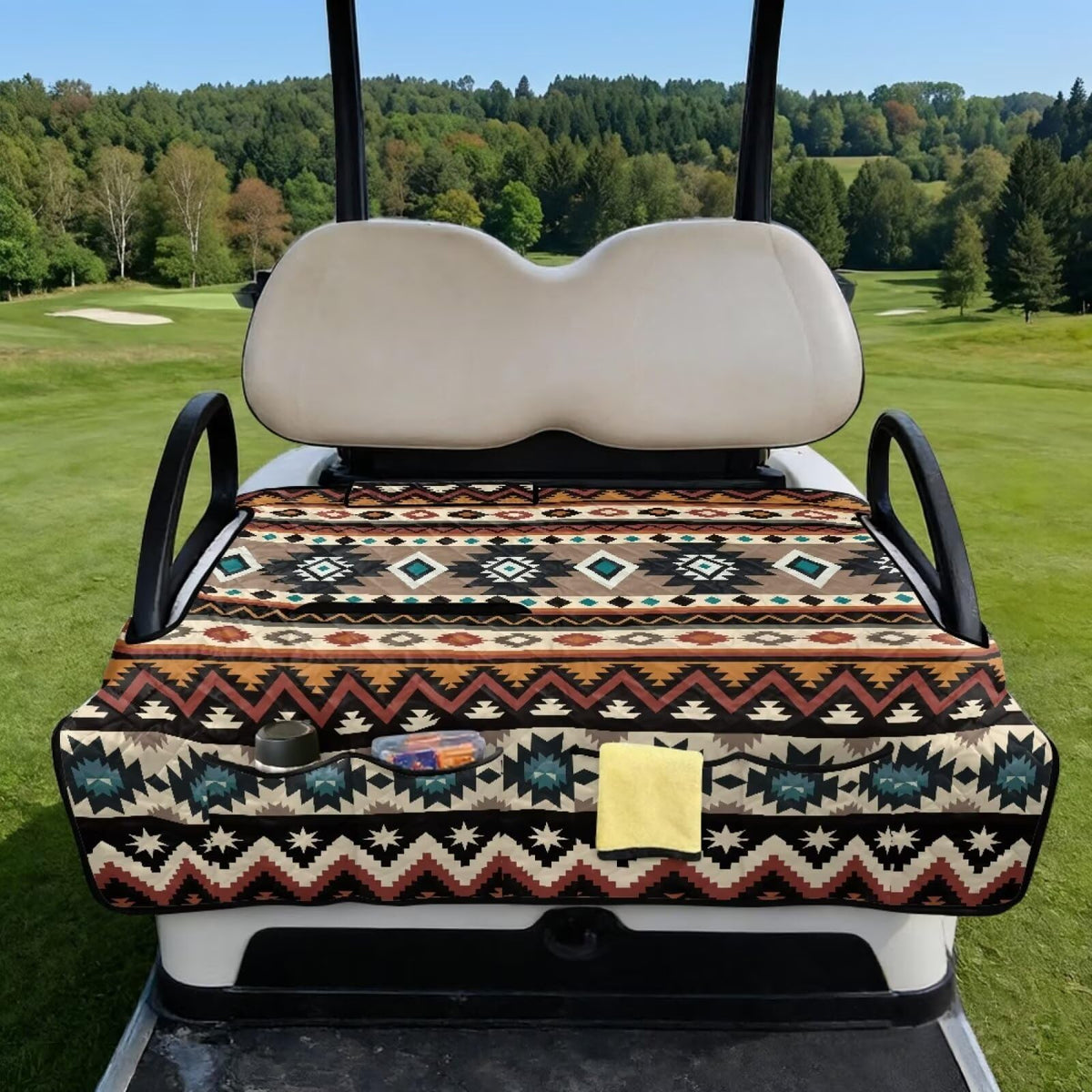 Wetoricau wear-resistant material shields seats during busy rounds.