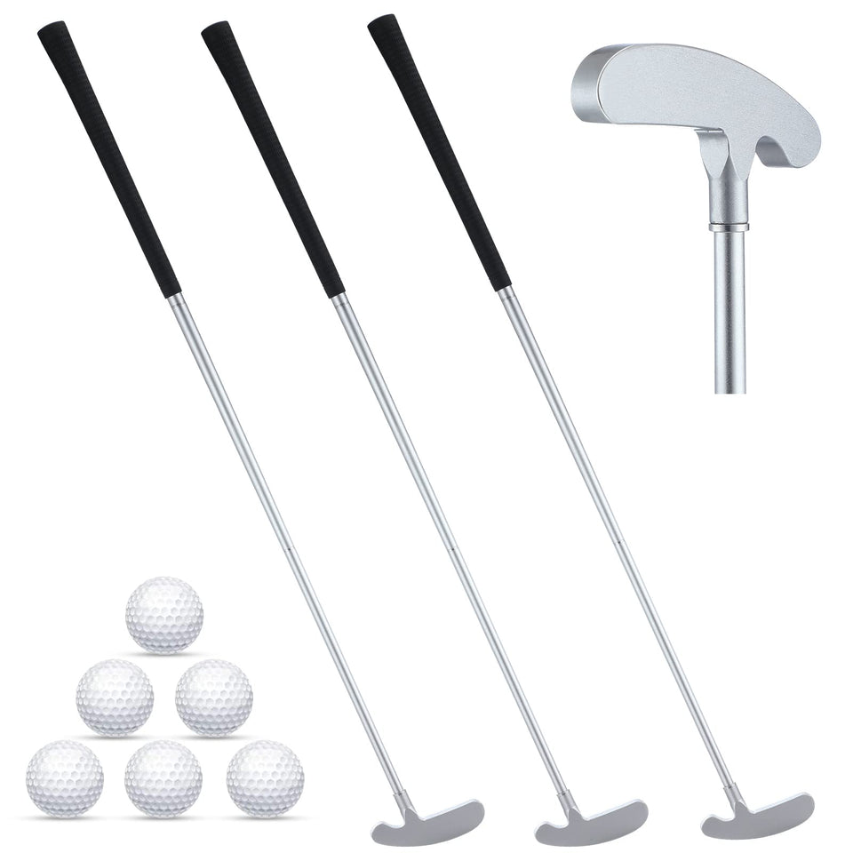 Wettarn 3-sets golf putter two ways assembled for both-handed practice