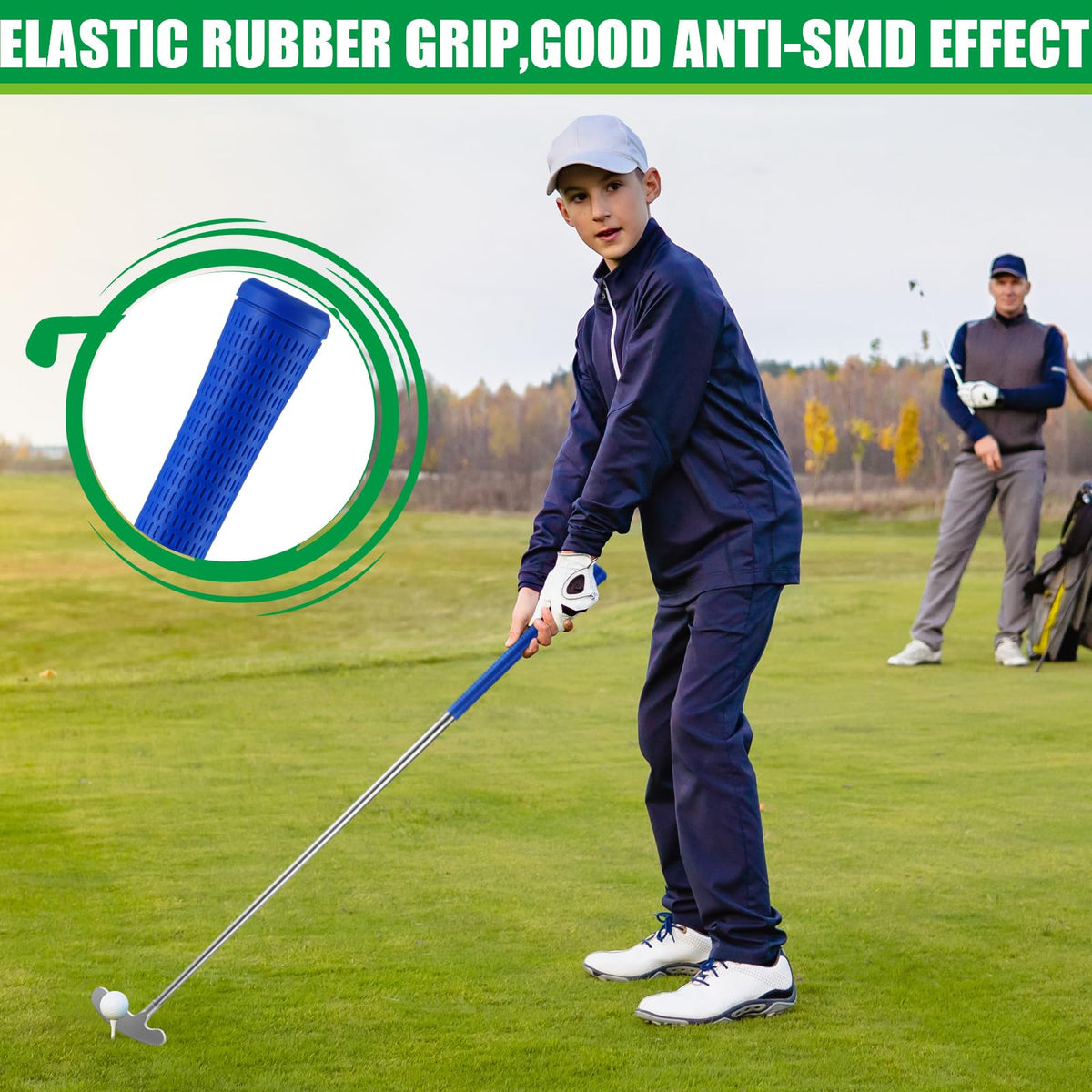 Wettarn aluminum shaft and zinc head offer sturdy practice feel.