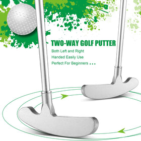 Wettarn foldable putter with compact storage for travel.