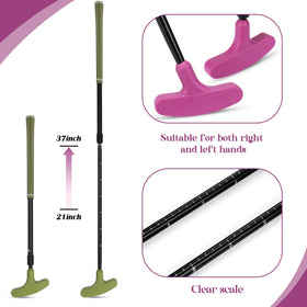 Wettarn aluminum shaft with silicone-wrapped head for durable, comfortable grip