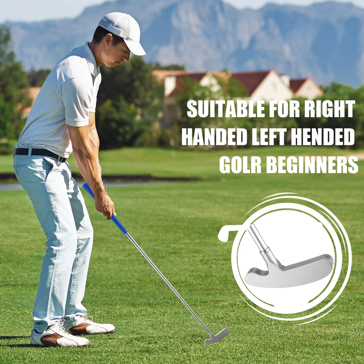 Wettarn lightweight kids golf set builds confidence and coordination.