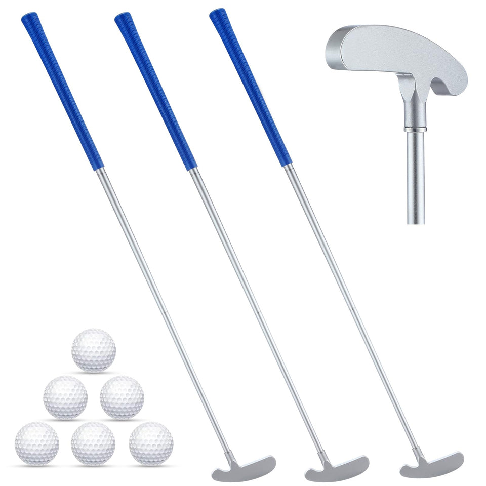 Wettarn two-way putter set for left and right-handed players, versatile practice.