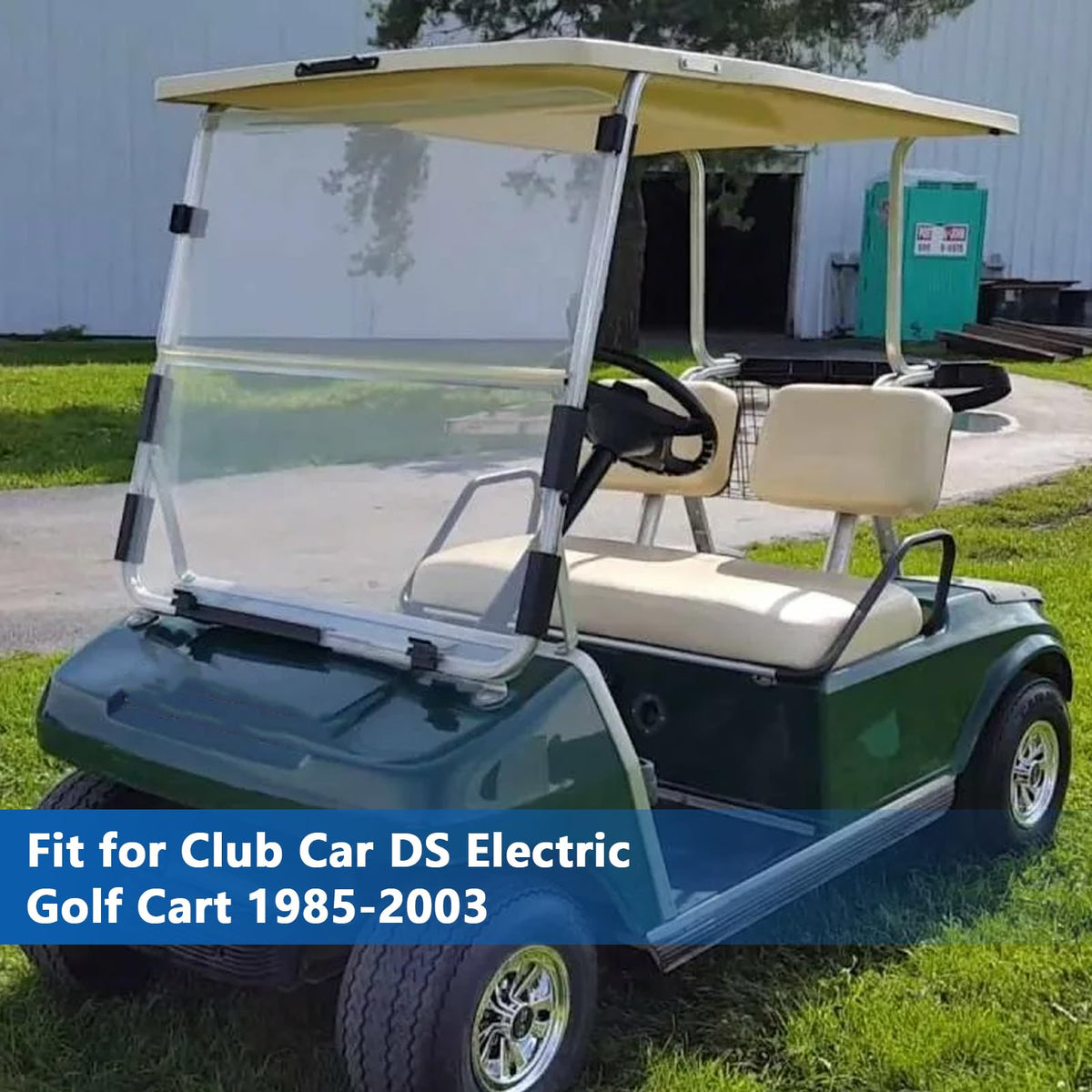 WFhuaye Club Car DS installation view for safe wiring