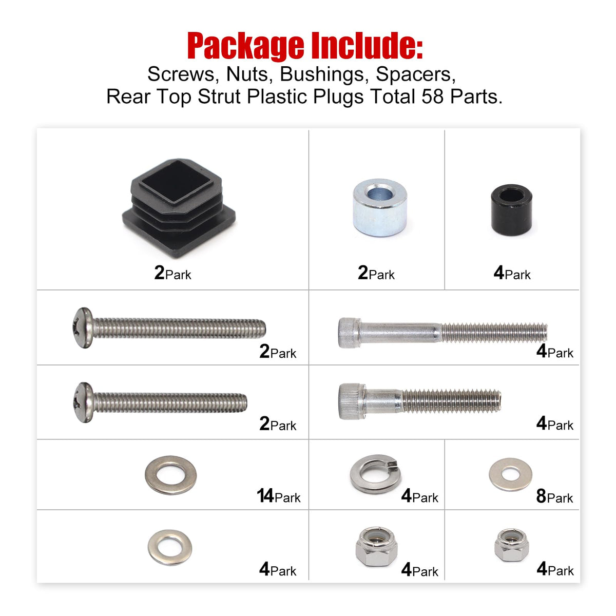 WFhuaye hardware kit 75465G01 compatibility with E-Z-GO Cushman Textron carts