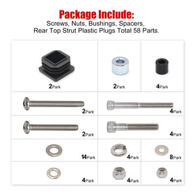 WFhuaye hardware kit 75465G01 compatibility with E-Z-GO Cushman Textron carts
