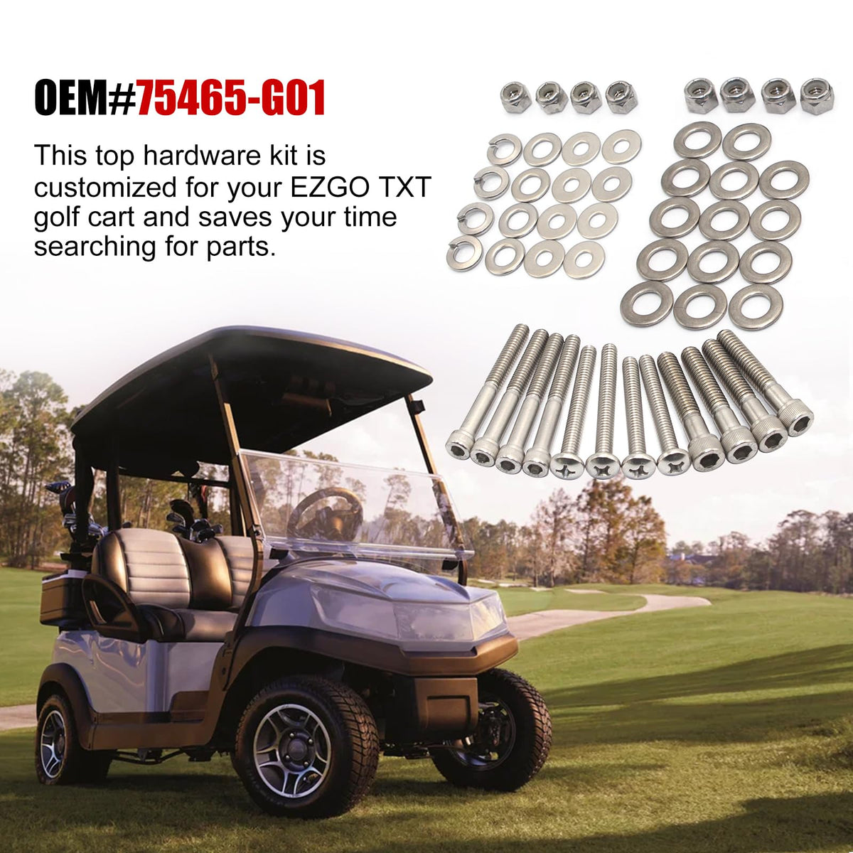 WFhuaye hardware kit durability highlights wear-resistant metal for outdoor longevity
