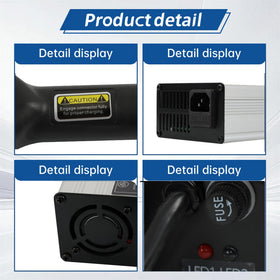 WFLNHB 36V 5A charger cooling fan aids heat dissipation during long sessions