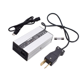 WFLNHB 36V 5A charger for Yamaha, front view compact design.