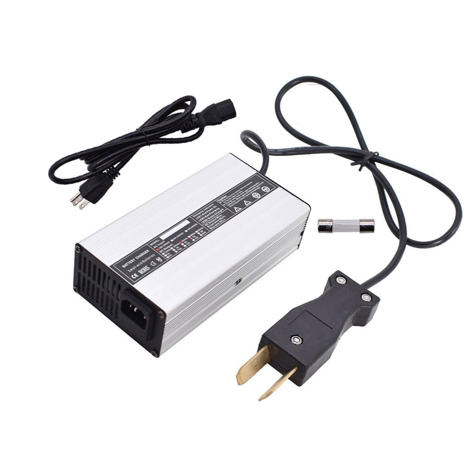 WFLNHB 36V 5A charger for Yamaha, front view compact design.