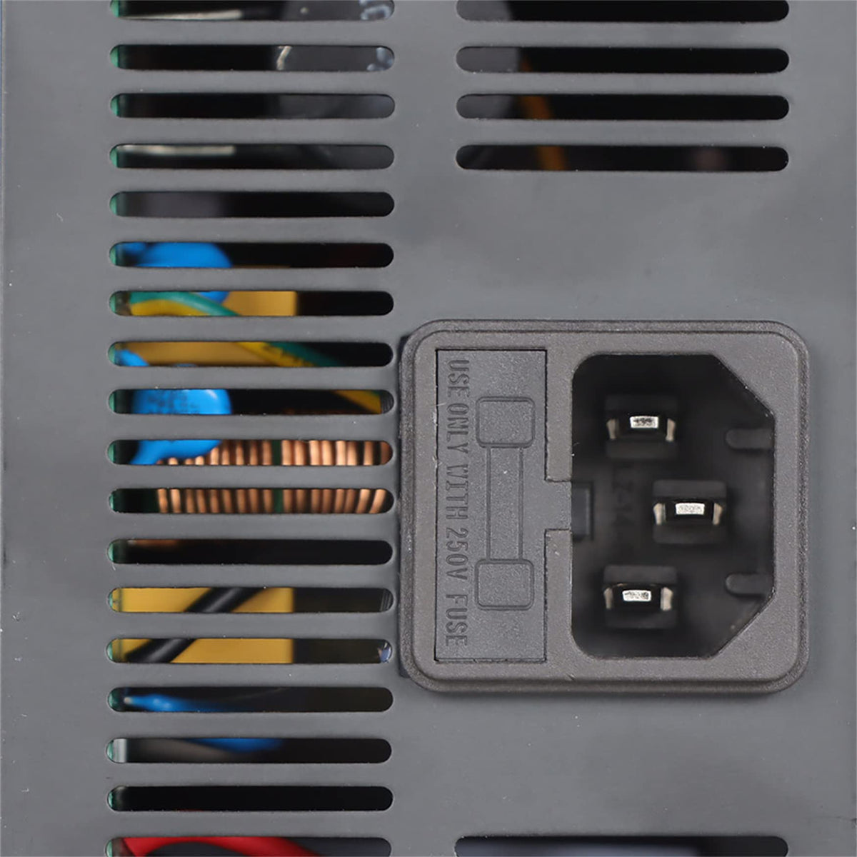 15-foot cable length offers flexible placement from outlet to cart.
