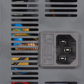 15-foot cable length offers flexible placement from outlet to cart.