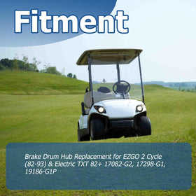 WFLNHB EZGO TXT brake drum hub replacement offers reliable stopping power for daily use.