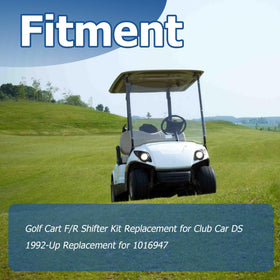 WFLNHB shifter kit for Club Car DS 1992-up, clear replacement visual.