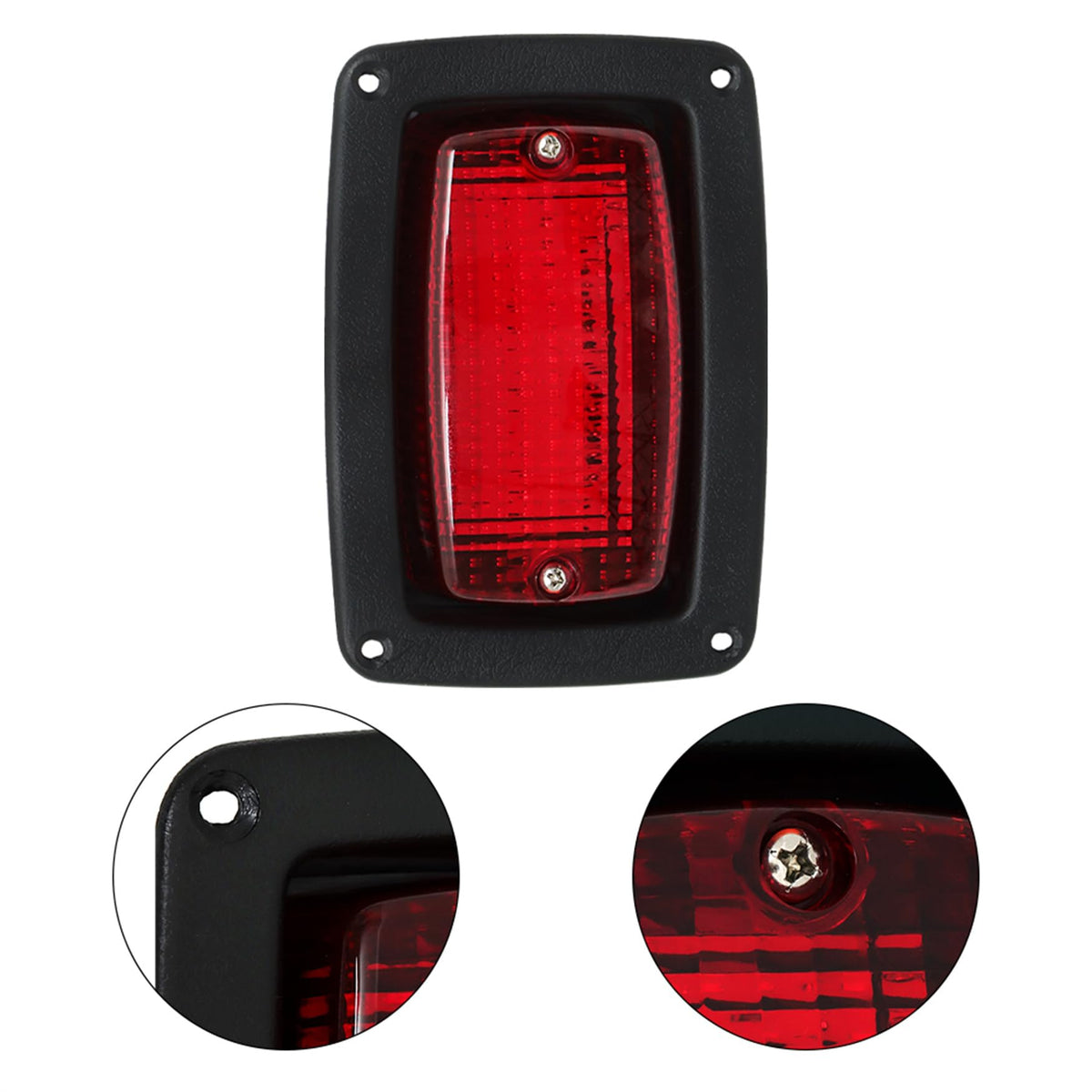 WFLNHB tail light pair designed for Club Car DS replacement.