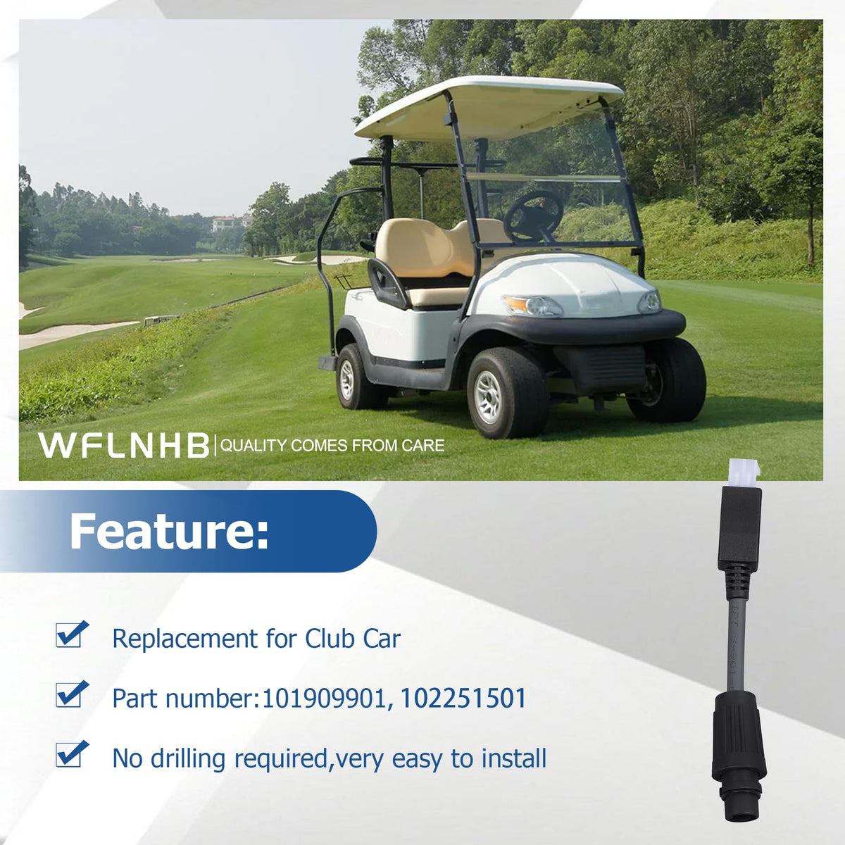 WFLNHB compatible part numbers 101909901 and 102251501 for replacement