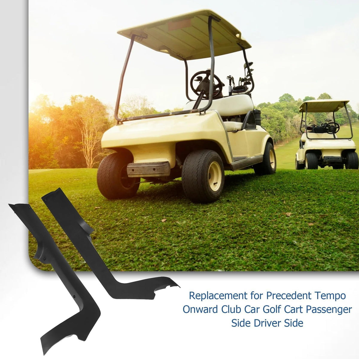 WFLNHB durable panel construction withstands daily golf-cart use.