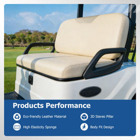 WFLNHB easy to clean front seat bottom surface for golf cart