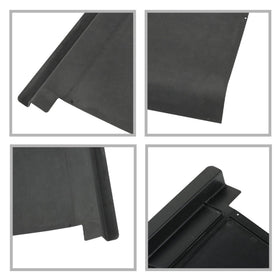 WFLNHB golf cart bonnet replacement rear view highlights easy maintenance access