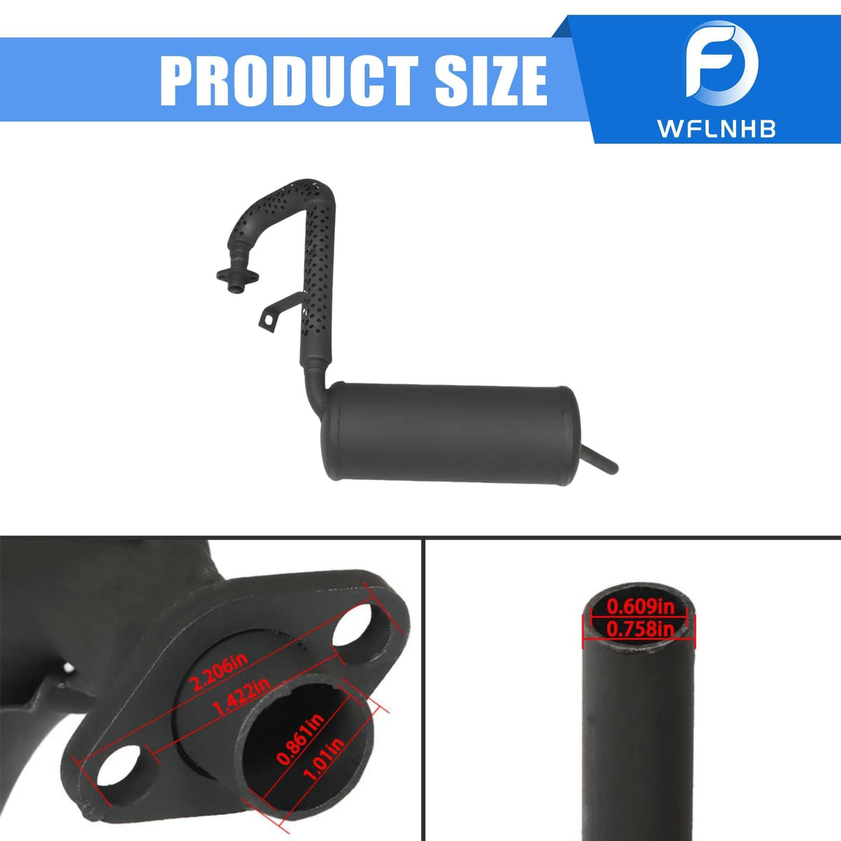 Bolt-on installation of WFLNHB parts for Kawasaki FE290 DS cart