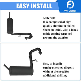 Sturdy bolts and hardware included for direct fit on FE290 DS carts