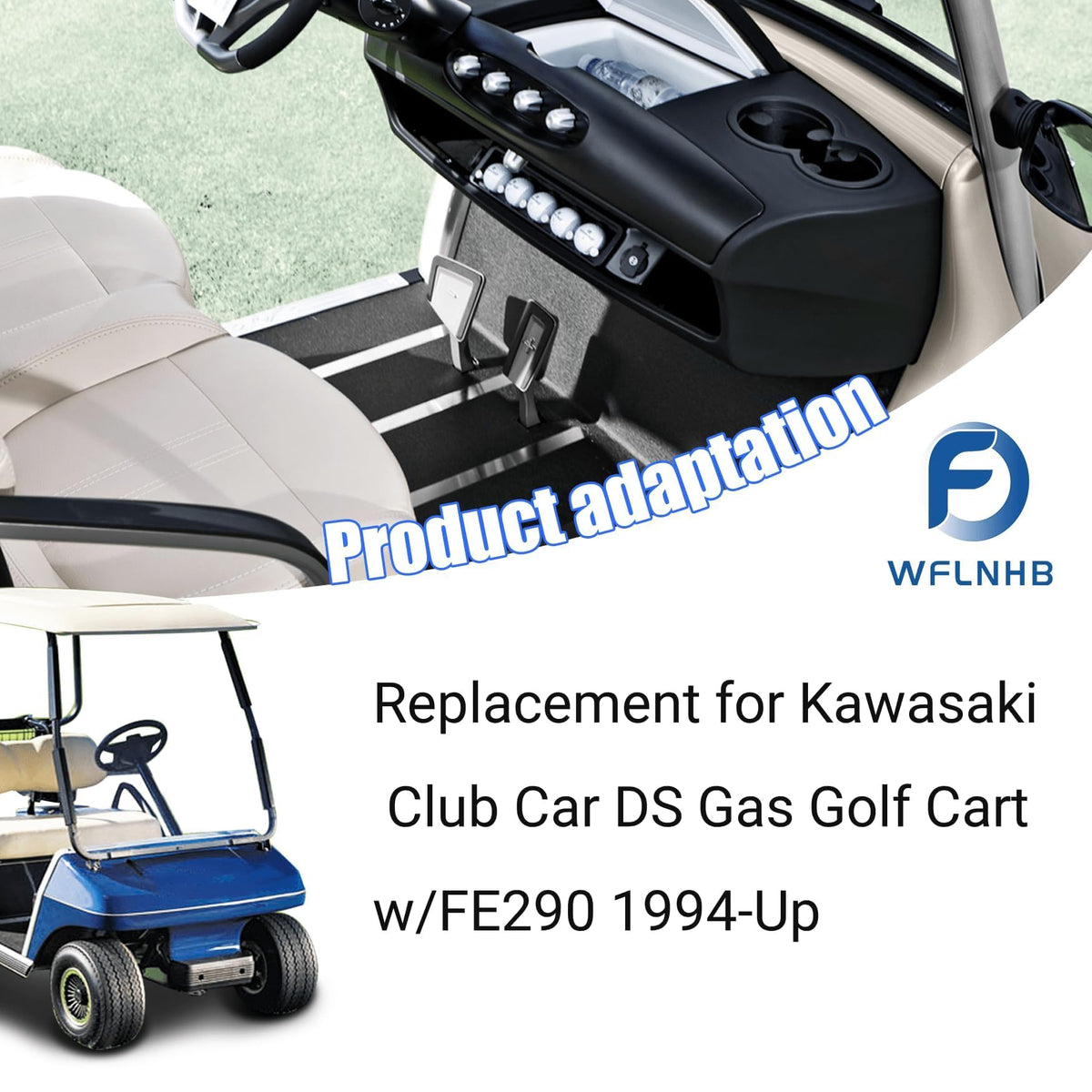 Durable SUS409 steel with black finish in WFLNHB engine parts