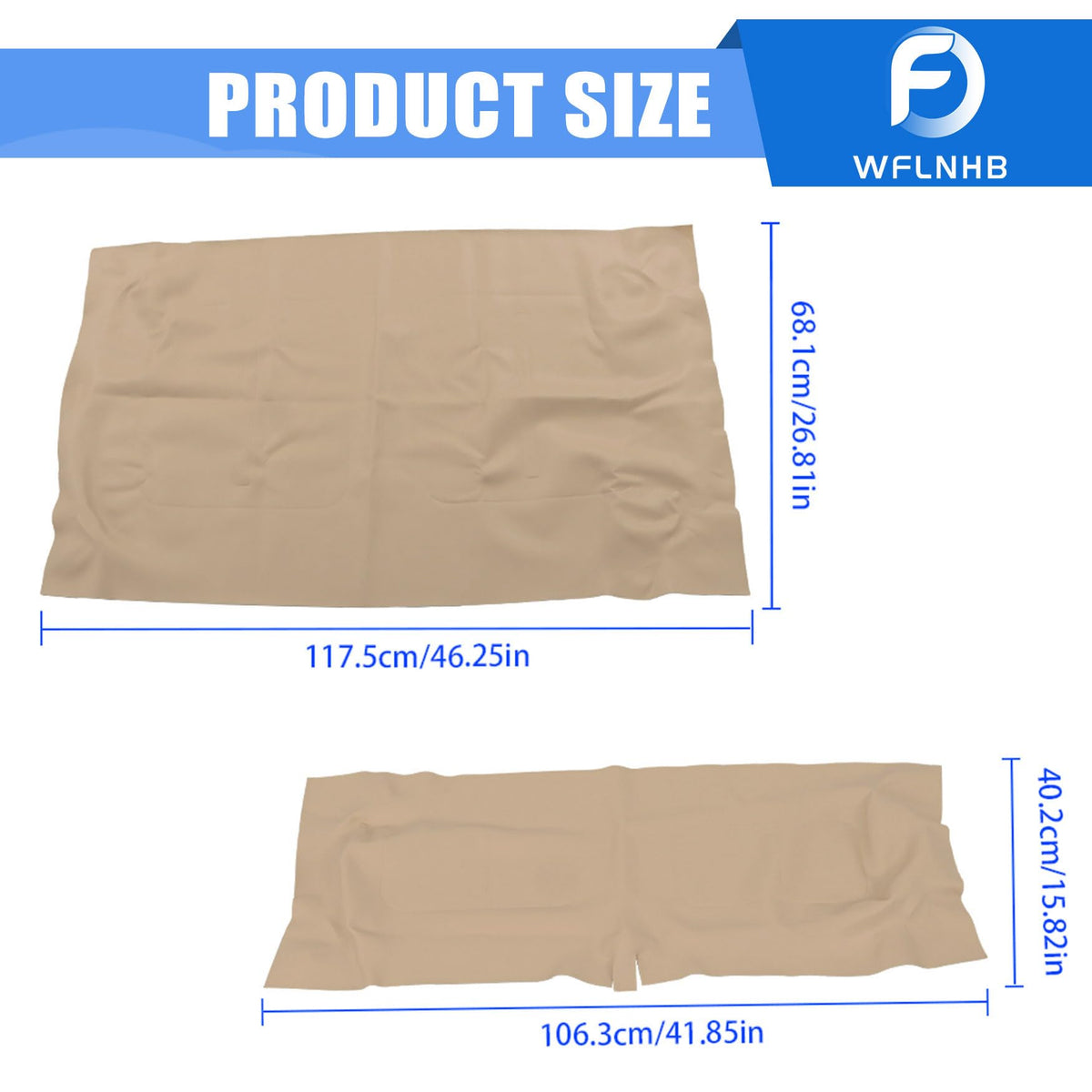 WFLNHB front seat cover assembly for EZGO TXT ensures quick, tool-free replacement and a tight seal