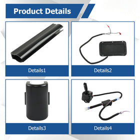 WFLNHB horn button enables audible signaling on the go.