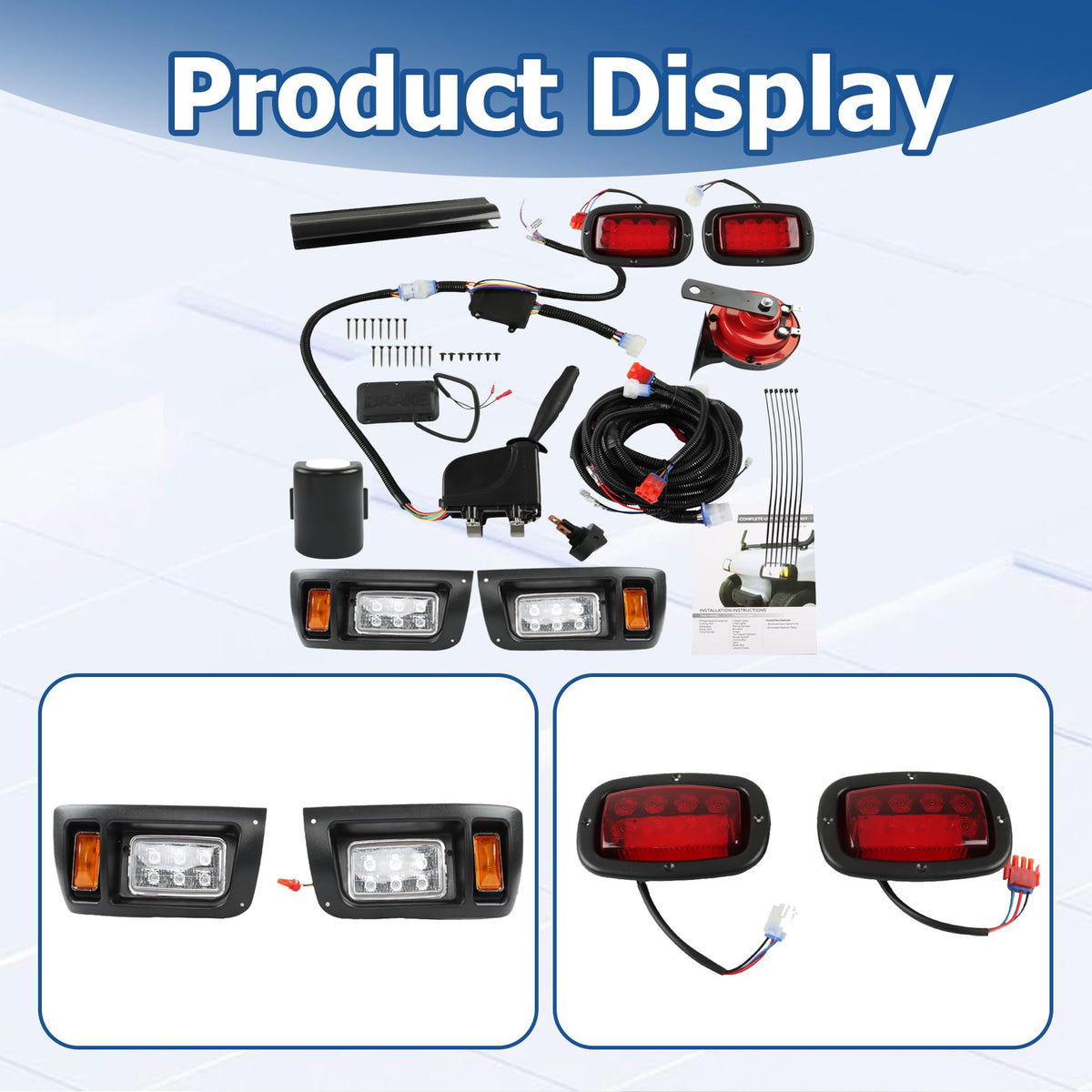WFLNHB left taillight improves rear visibility and signaling.