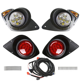 WFLNHB headlight for G29 Drive golf cart with bright white illumination for safer night rides.