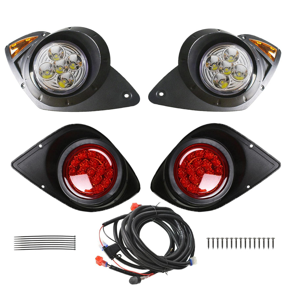 WFLNHB headlight for G29 Drive golf cart with bright white illumination for safer night rides.