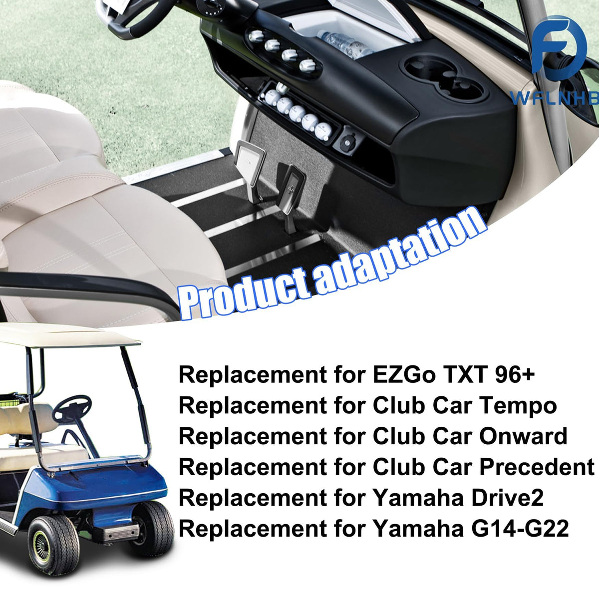 WFLNHB Club Car Onward keyless ignition with secure PIN control