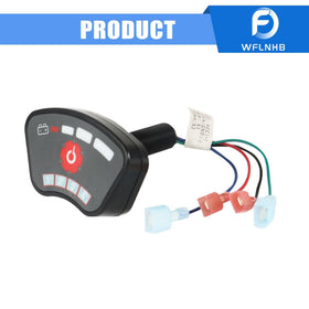 WFLNHB Club Car Tempo keyless ignition showing PIN code access
