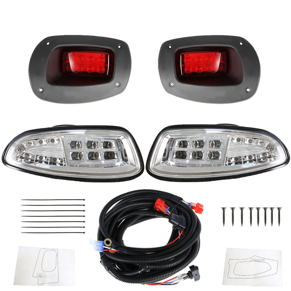WFLNHB light kit for EZGO RXV front lights enhances night visibility for safe driving