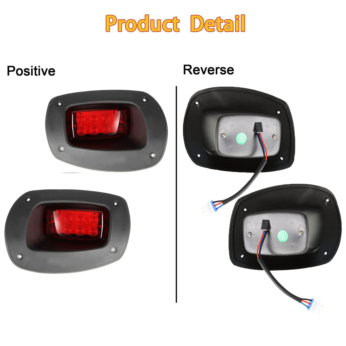 WFLNHB EZGO RXV sealed-lens design protects against rain and dust