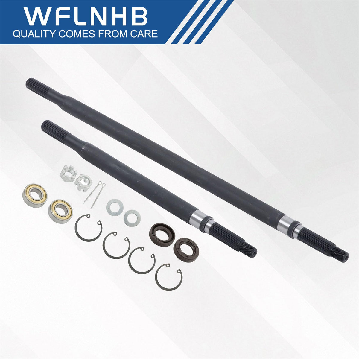 WFLNHB RXV snap rings, keeps axle assembly secure during use