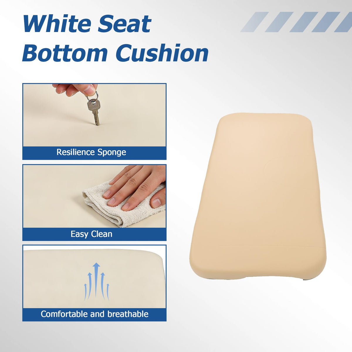 WFLNHB seat bottom replacement part 10125525-01 shown for precise fit