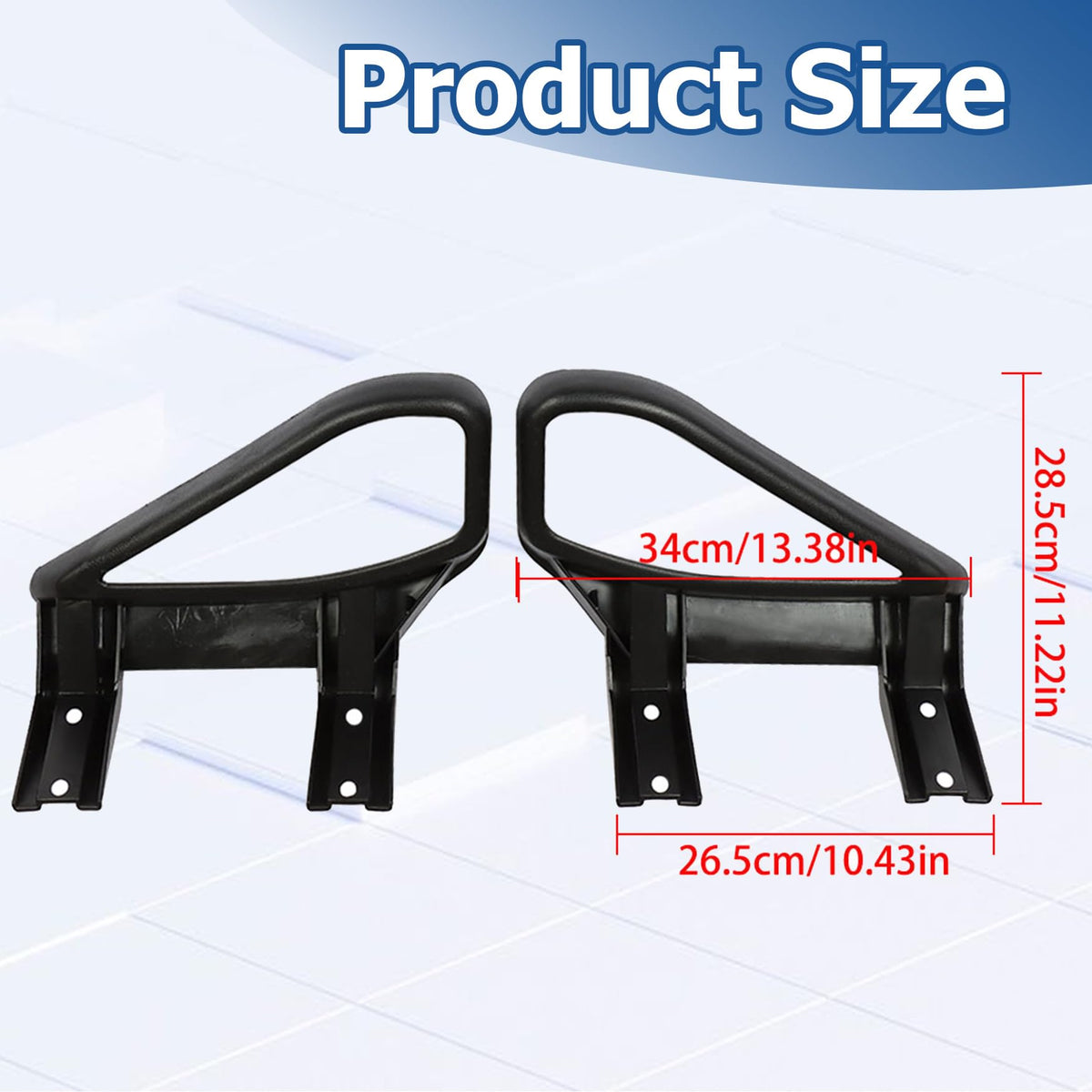 WFLNHB seat handles easy-install design speeds up cart maintenance.